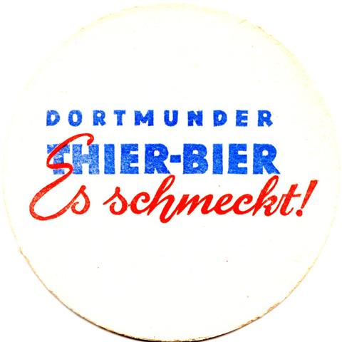 dortmund do-nw thier es schmeckt 4a (rund215-2 und 3 zeile enger-blaurot)